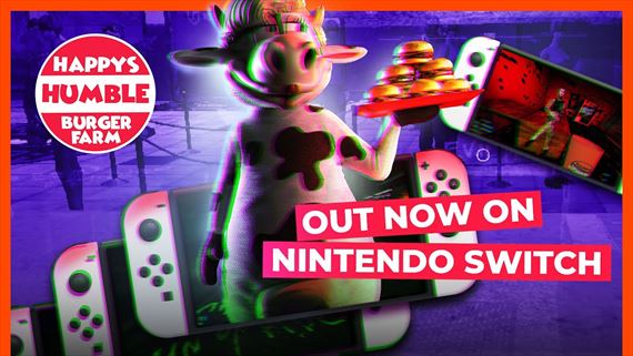 Horor Happy's Humble Burger Farm vyšiel na Switchi
