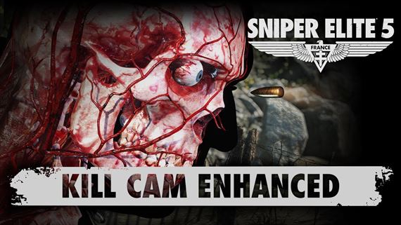 Sniper Elite 5 ukazuje detaily svojich zabit