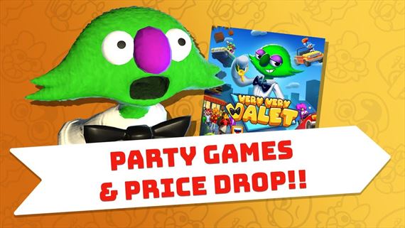 Very Very Valet vs vemi vemi chce v blznivej prty hre