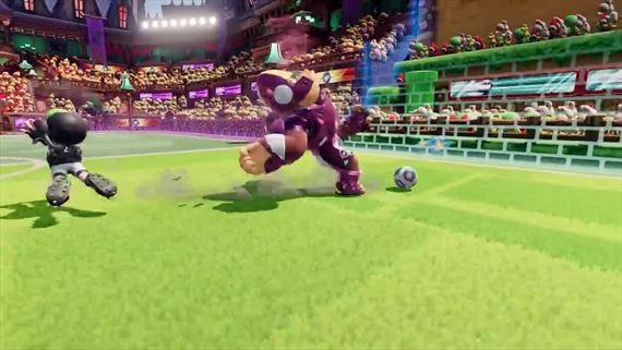 Mario Strikers Battle League ukazuje hrateľnosť