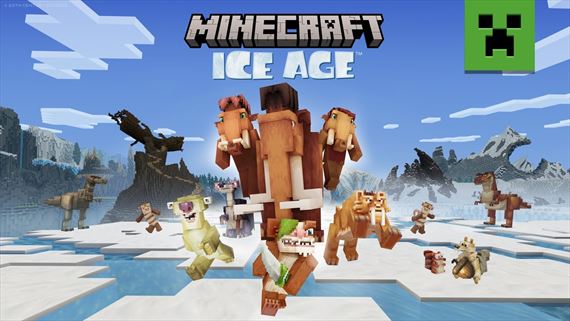 Minecraft sa najnov�ie sp�ja a Ice Age