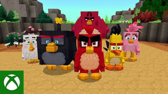 Minecraft prid�va Angry Birds obsah