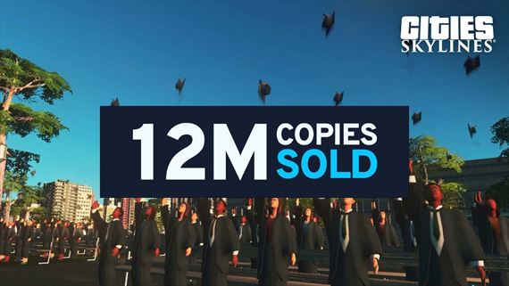 Cities: Skylines oslavuje 12 milinov predanch kpi