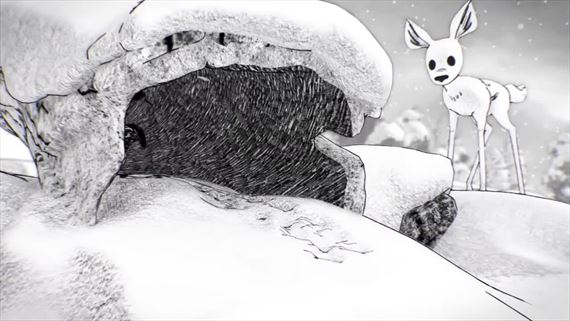 Blanc prinesie dojímavý čiernobiely príbeh dvoch stratených zvieratiek