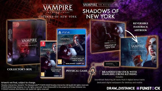 Vampire The Masquerade: The New York Bundle �oskoro pr�de na PS4 a Switch