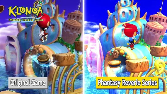 Klonoa Phantasy Reverie Series porovnáva remaster s originálom