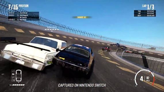 Wreckfest predvádza hranie Switch verzie