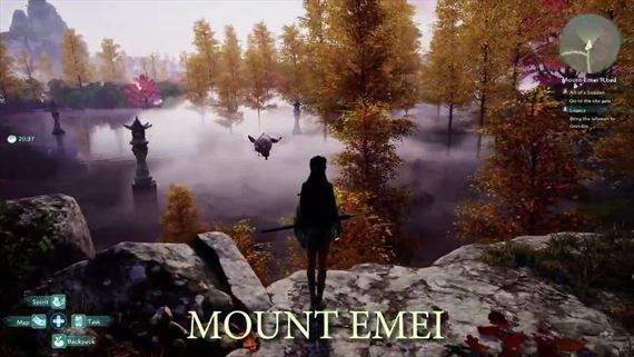 Čínska akčná RPG Sword and Fairy: Together Forever sa ukazuje v novom videu