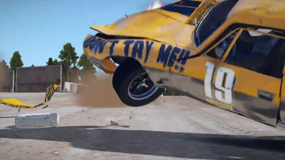 Wreckfest už jazdí a krčí plechy na Switchi