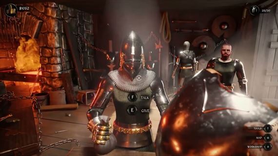 Sword & Shield Simulator bude opravovať zbrane pozbierané priamo z bojiska