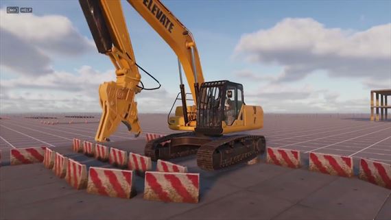 V Demolish & Build 3: Excavator Playground sa zabavíte búraním