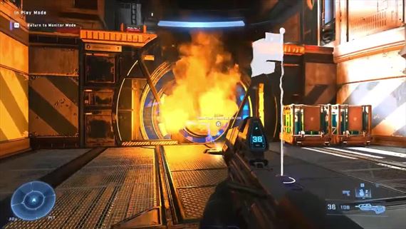 Uk�ka z mo�nost� Halo Infinite Forge editora