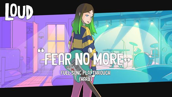 Rytmická hra LOUD predvádza svoju hrateľnosť na Hard obťažnosti