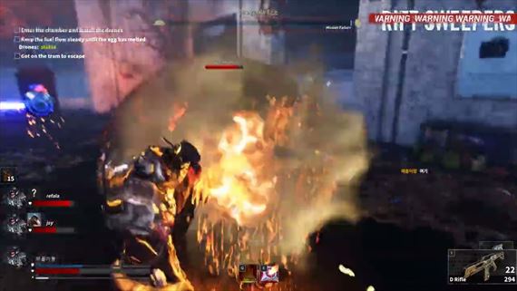 Rift Sweepers, kooperačná prestrelka sa predvádza pred svojím príchodom