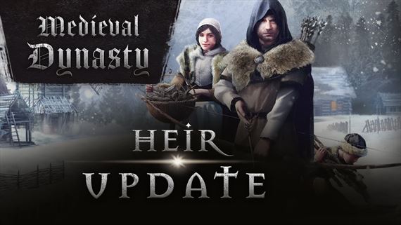 Medieval Dynasty dostal Heir Update s vchovou det