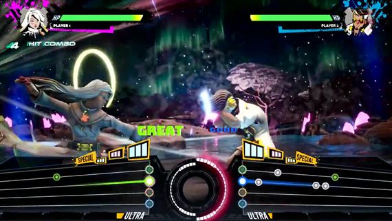 God of Rock je hudobná bojovka, kde musíte vychytať tóny