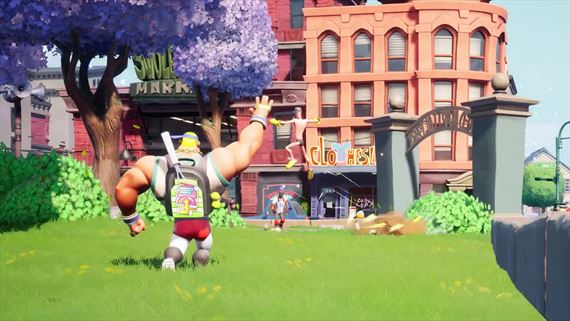 Rumbleverse otvorilo mesto ampinov, ktor si navzjom dvaj do drky