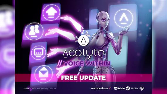 Acolyte má veľký Voice Within Update s rôznymi rozšíreniami