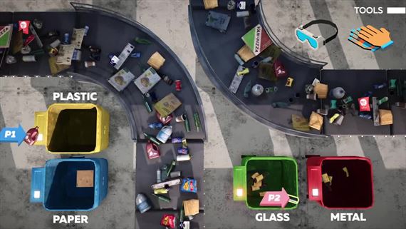 Trie�te odpad v hre Sorted!