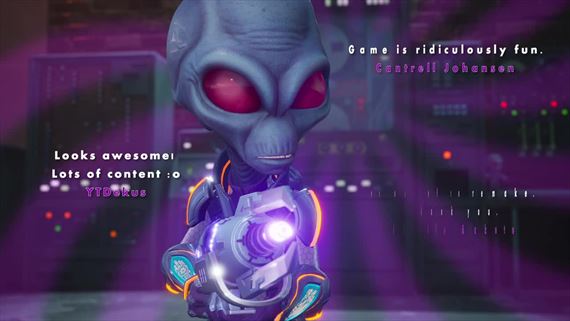 Crypto si v recenziách Destroy All Humans! 2 - Reprobed vystrieľal vysoké známky