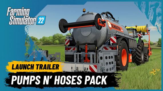 Farming Simulator 22 dostal DLC Pumps N' Hoses Pack