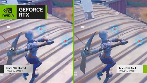 RTX 40 grafiky ukazujú podporu AV1 streamovania