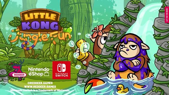 Little Kong: Jungle Fun bude detsk� sk�ka�ka pre Switch