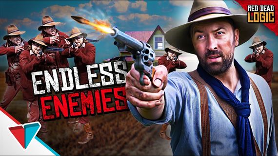 Red Dead Logic - množstvá nepriateľov