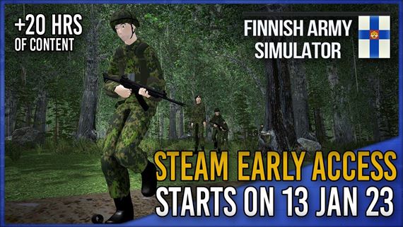 Finnish Army Simulator verbuje hr��ov do f�nskej arm�dy