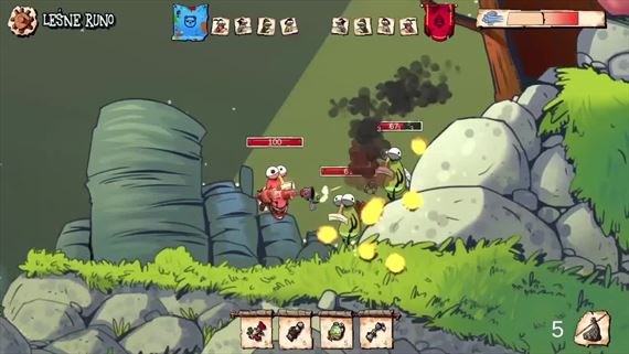 Flyghts pjde po stopch Worms, ale ervky nahrad muchami