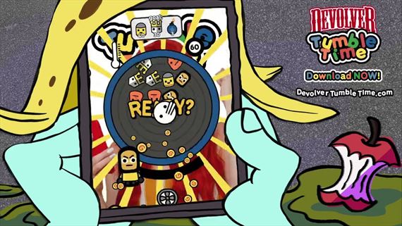 Free to play hra Devolver Tumble Time je u na mobiloch