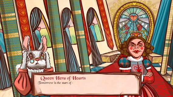 Wonderland Nights: White Rabbit's Diary, mix vizuálnej novely a stratégie, vyšiel na konzolách