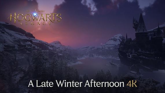 Hogwarts Legacy - A Late Winter Afternoon - ASMR video