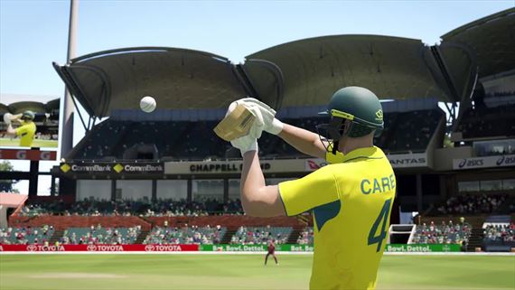 Cricket 24 vybehol na štadión a odpaľuje loptičky
