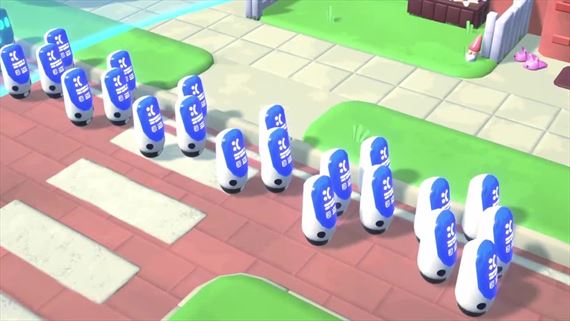 Bish Bash Bots musí pomocou veží a hrdinov zastaviť inváziu robotov