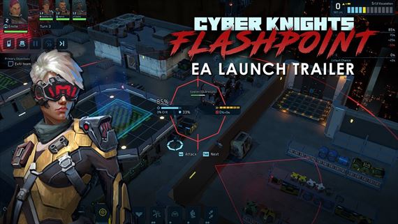 Ťahovka Cyber Knights: Flashpoint vyšla na Steame
