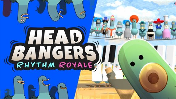 Headbangers: Rhythm Royale už trsá do rytmu na PC a konzolách