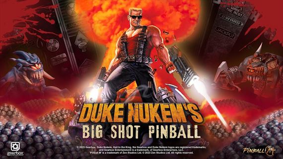 Duke Nukem sa vráti...v pinballe