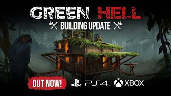 Green Hell - Building Update vyšiel na konzolách
