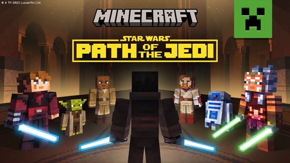 Minecraft prináša dobrodružstvo Star Wars: Path of the Jedi