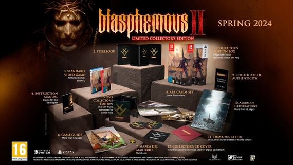 Blasphemous II pripravuje vydanie zberateľskej edície