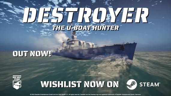 Destroyer: The U-Boat Hunter vyplával v plnej sile na more
