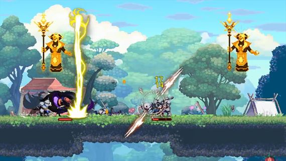 Skul: The Hero Slayer dostal na Switchi zadarmo rozšírenie Dark Mirror