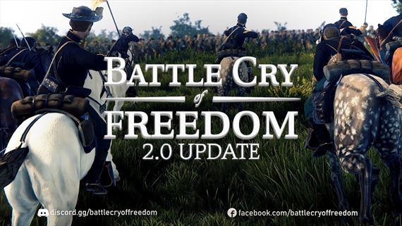 Battle Cry of Freedom m� pred sebou ve�k� update 2.0