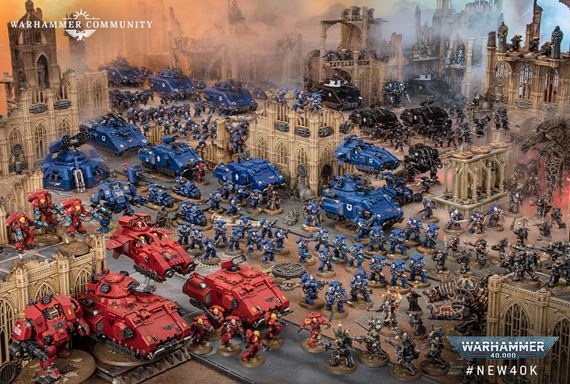 Stolov� Warhammer 40,000 oslavuje nov� ed�ciu, pon�ka Cinematic trailer