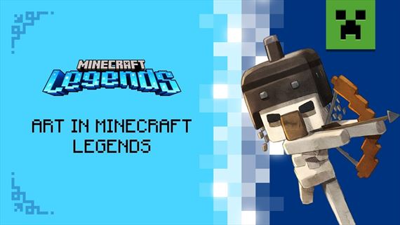 Minecraft Legends približuje svoj vizuálny štýl
