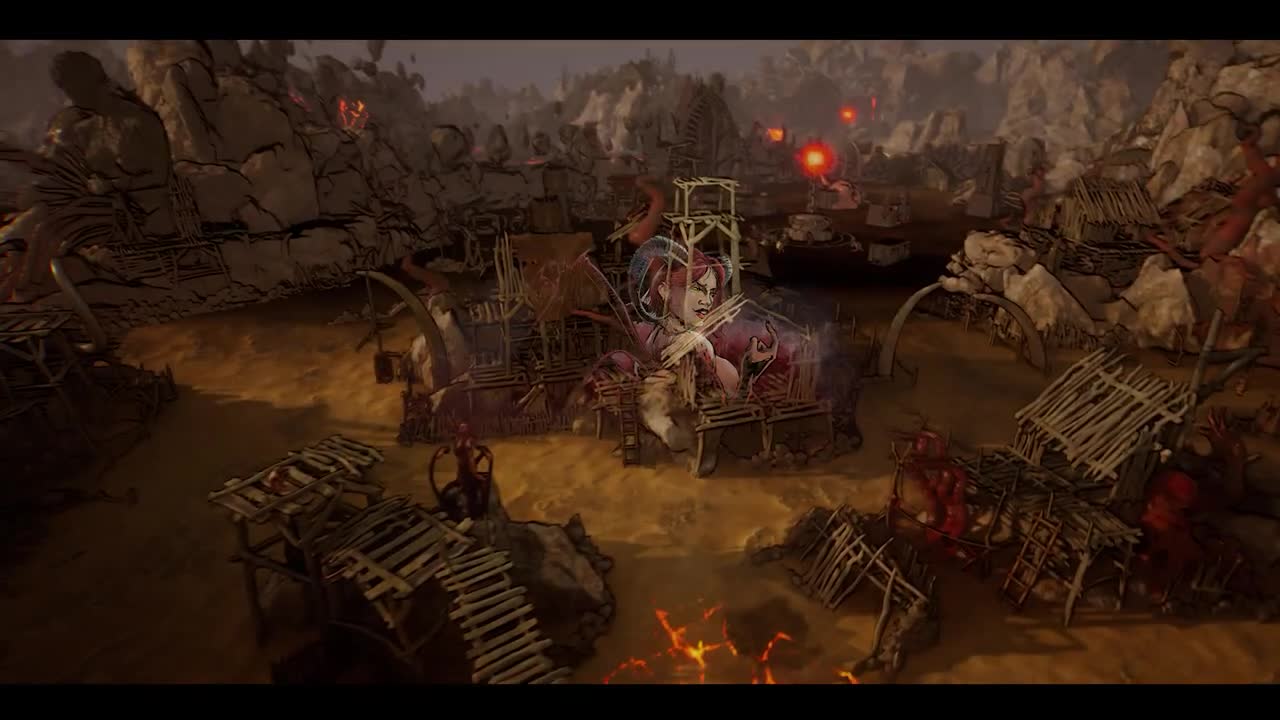 Agony Lords of Hell ukazuje hrateľnosť pekelnej stratégie herné video