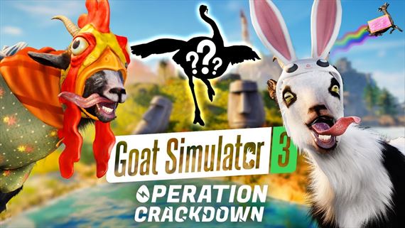 Goat Simulator 3 predstavuje veľkonočný update