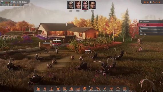 Stranded: Alien Dawn už naplno bojuje o prežitie na exotickej planéte