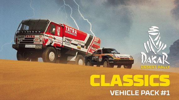 Do Dakar Desert Rally prišli dve vozidlá v Classics Vehicle Pack 1